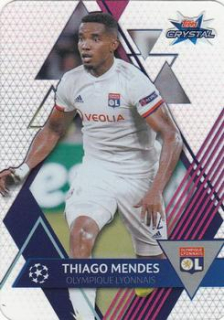 Thiago Mendes Olympique Lyonnais 2019/20 Topps Crystal Champions League Base card #84